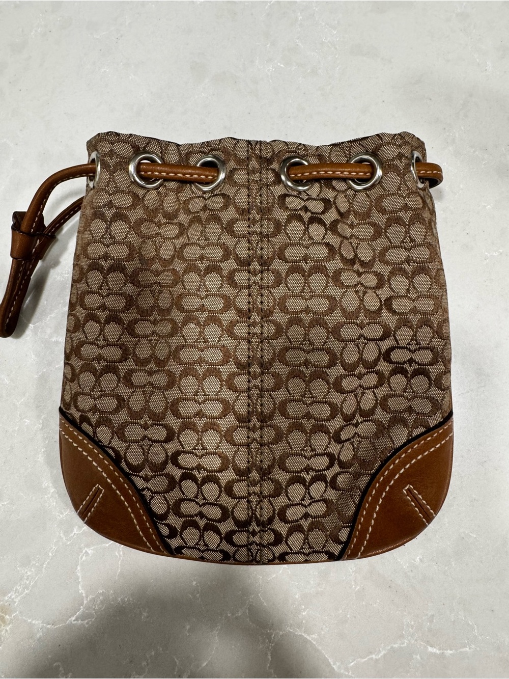 Coach Mini Drawstring Pouch - Picture 9 of 9